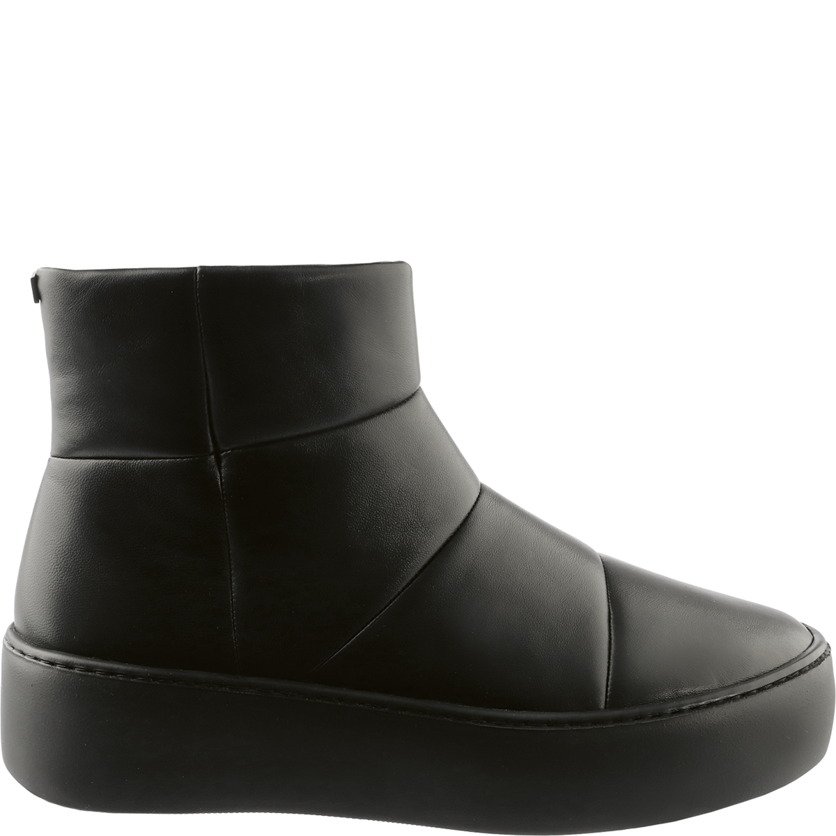Högl Padded sneakers made from super soft leather Black