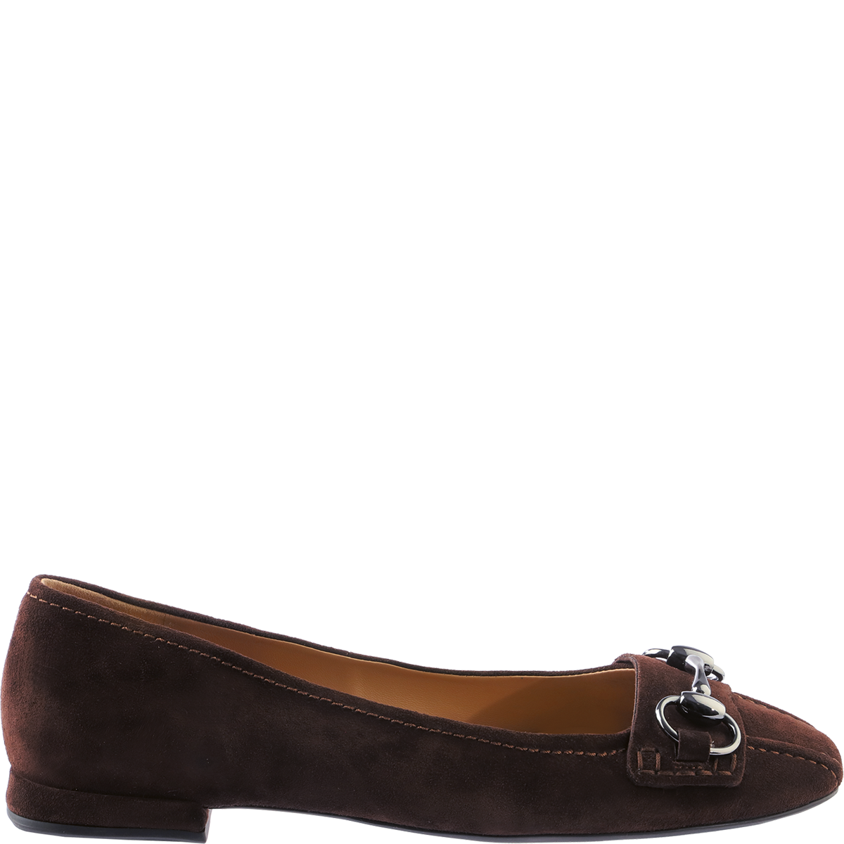 Högl Reduced loafer ballerinas with decorative elements Brown