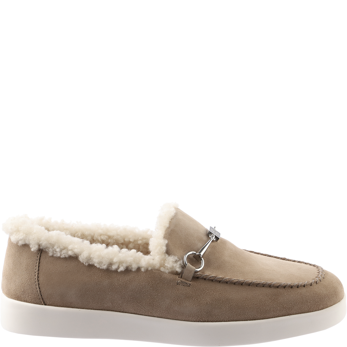 Högl Cosy lambskin loafers made in a sustainable way Beige