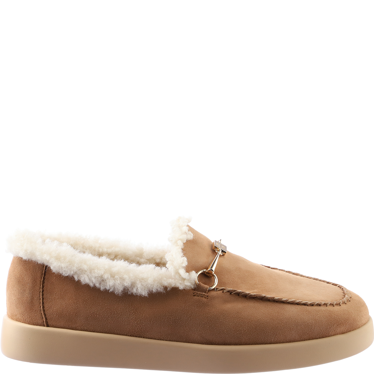 Högl Cosy lambskin loafers made in a sustainable way Brown