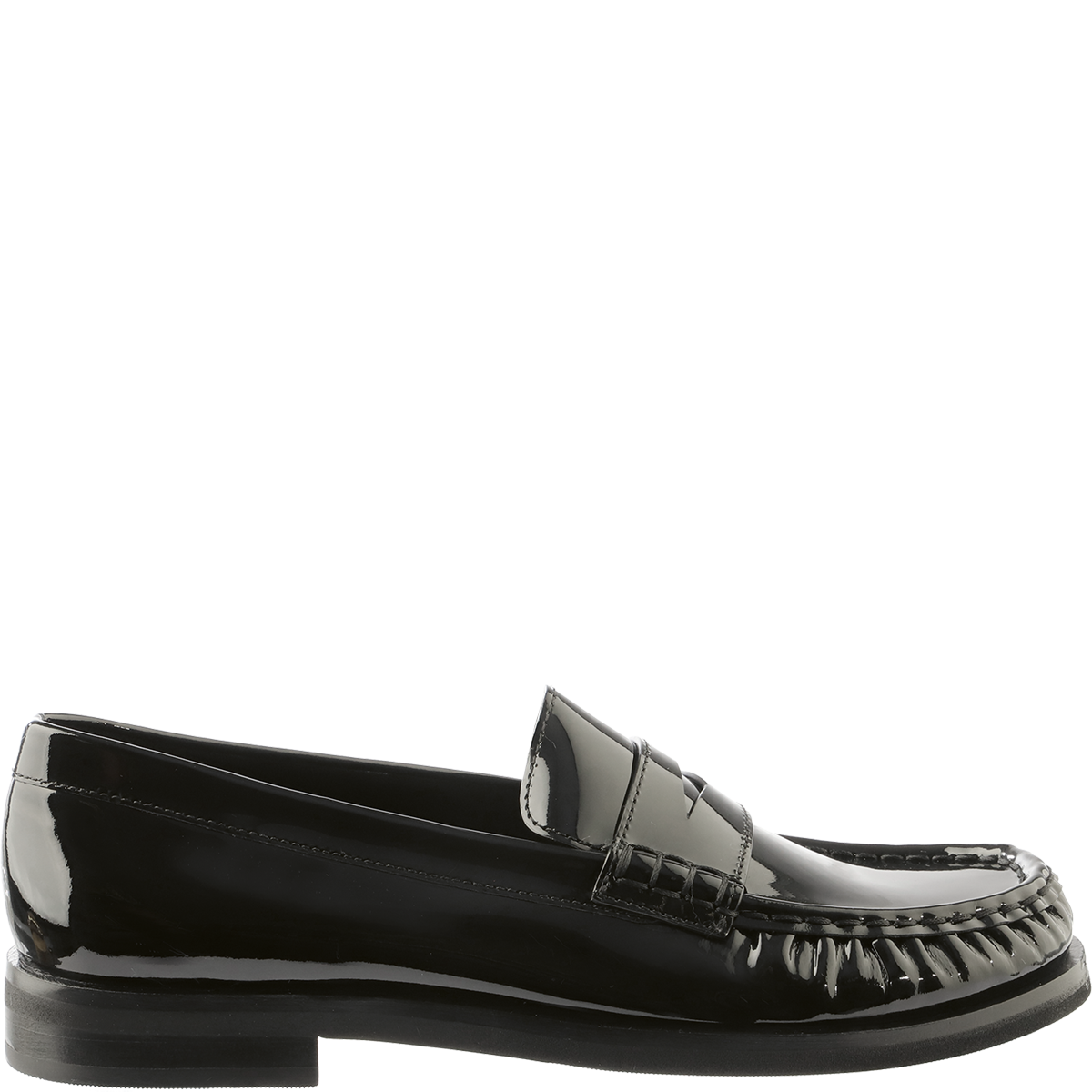Högl Sustainable moccasin-style loafers Black