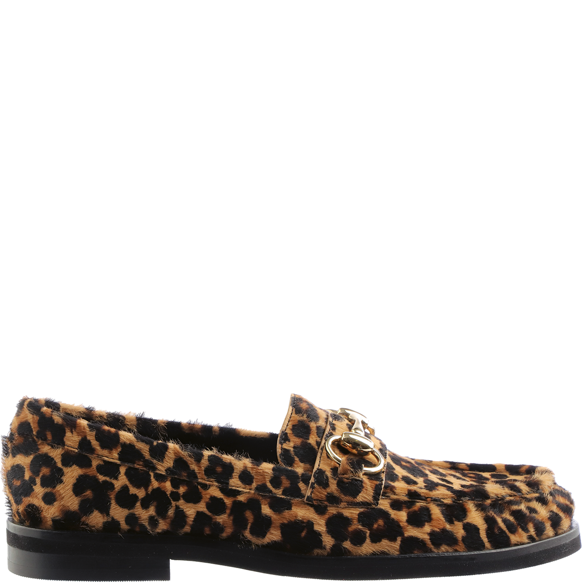 Högl Sustainable loafer with leopard print Brown