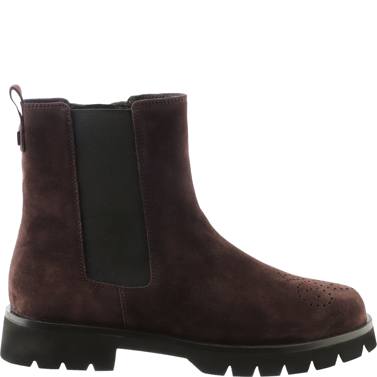 Högl Sustainable Chelsea boots with ridged soles Brown