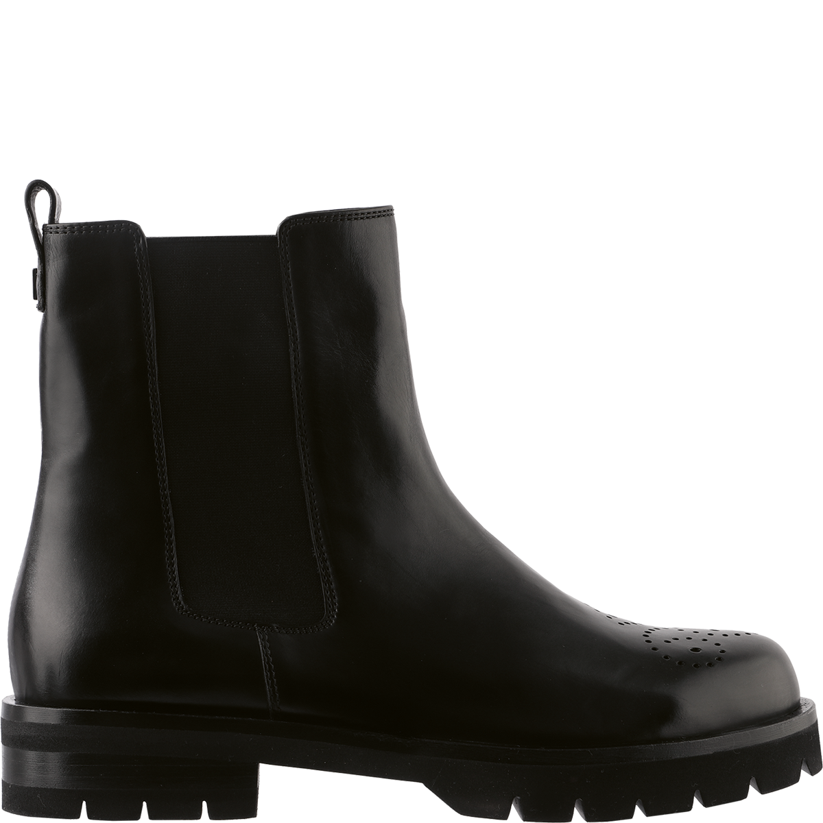 Högl Classic Chelsea boots made from sustainable leather Black