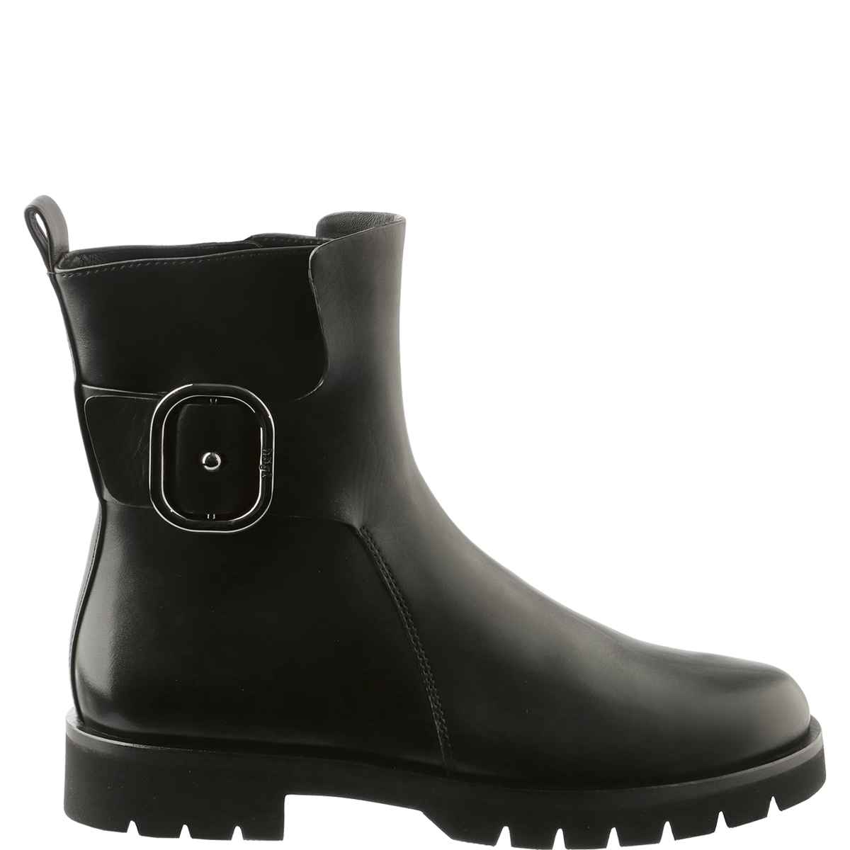 Högl Women's boots with exceptional buckles Black