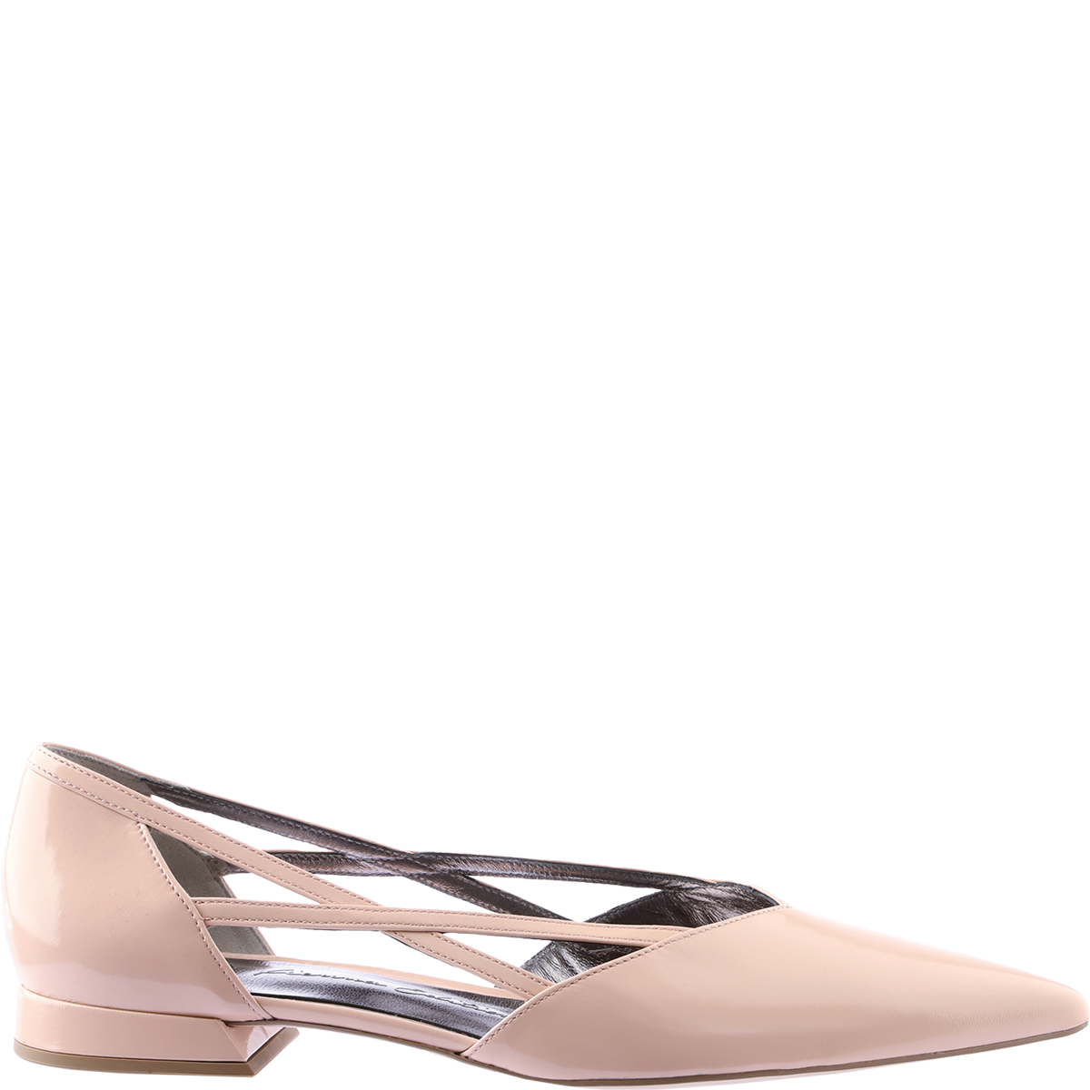 Högl Pointed toe ballerinas with feminine straps – Vienna Edition Beige