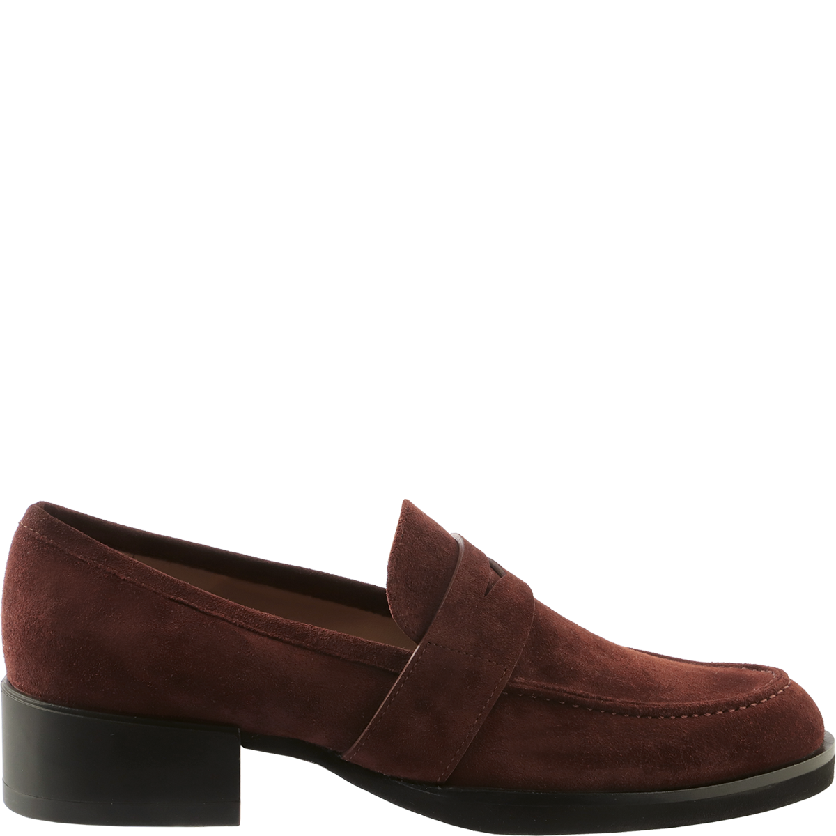 Högl Loafer aus nachhaltigem Veloursleder Braun