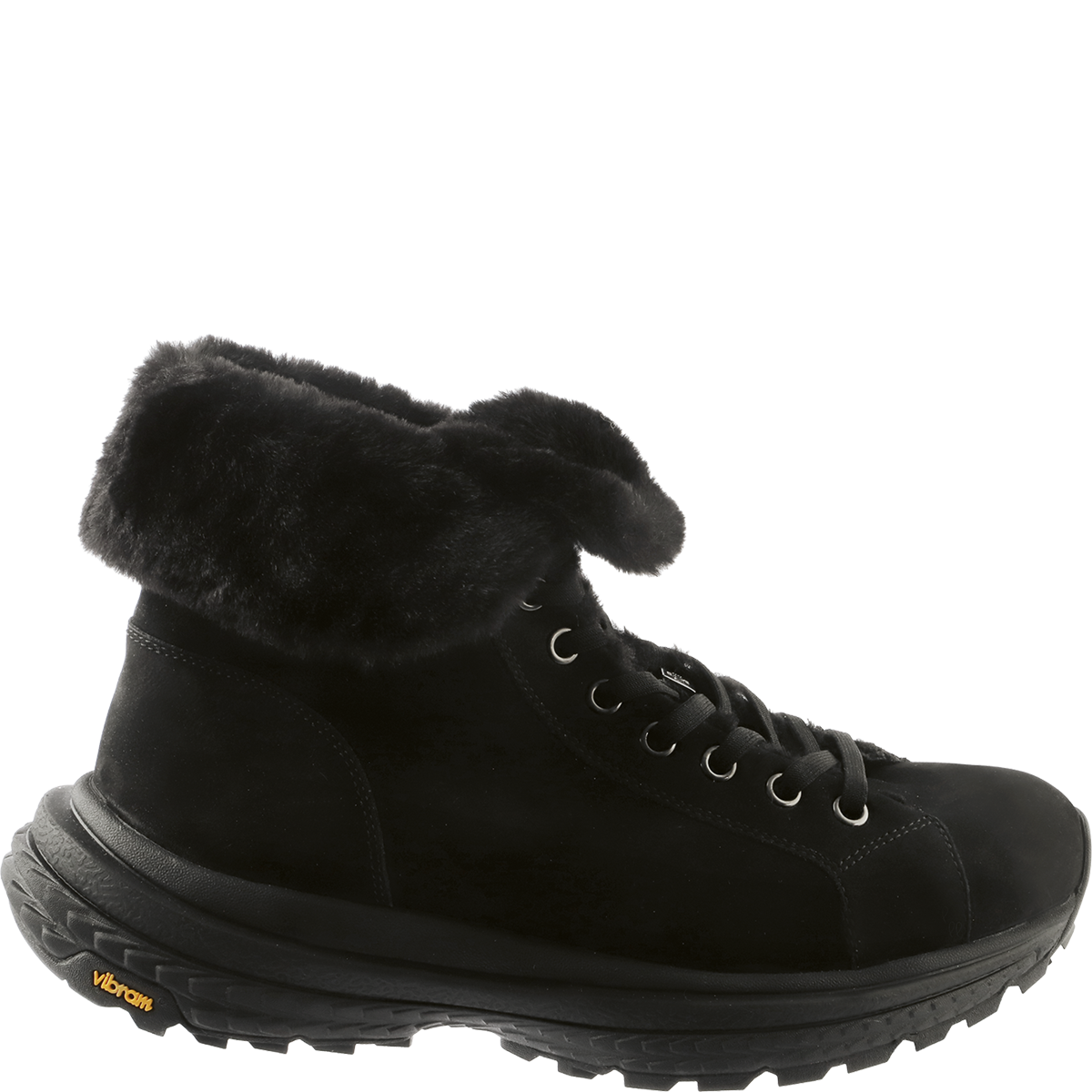 Högl High-top sneakers lined with virgin wool Black