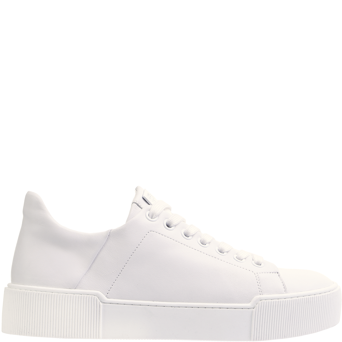 Högl White sneakers made from sustainable smooth leather White