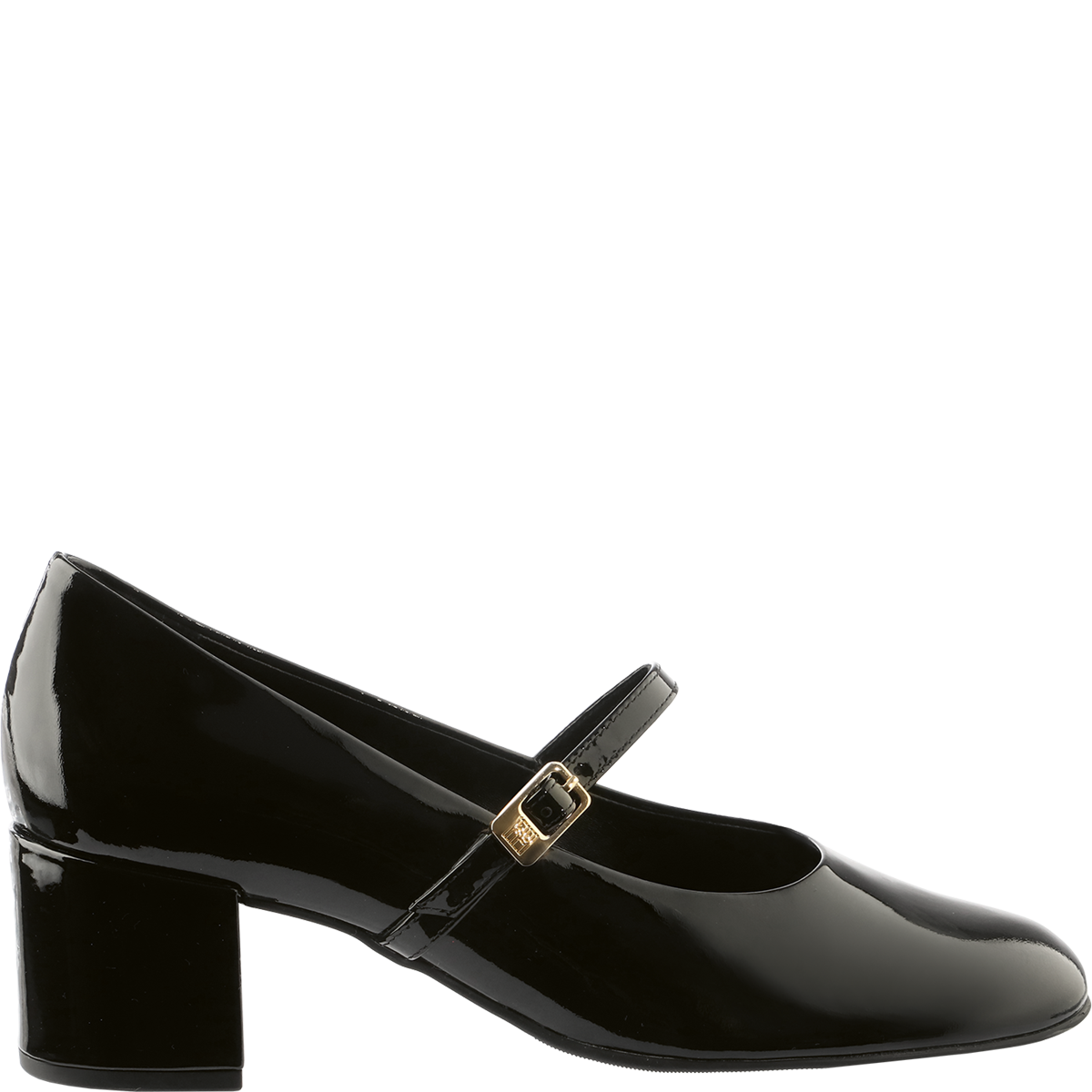 H&#xF6;gl&#x20;Patent&#x20;leather&#x20;Mary&#x20;Janes&#x20;with&#x20;block&#x20;heels&#x20;Black