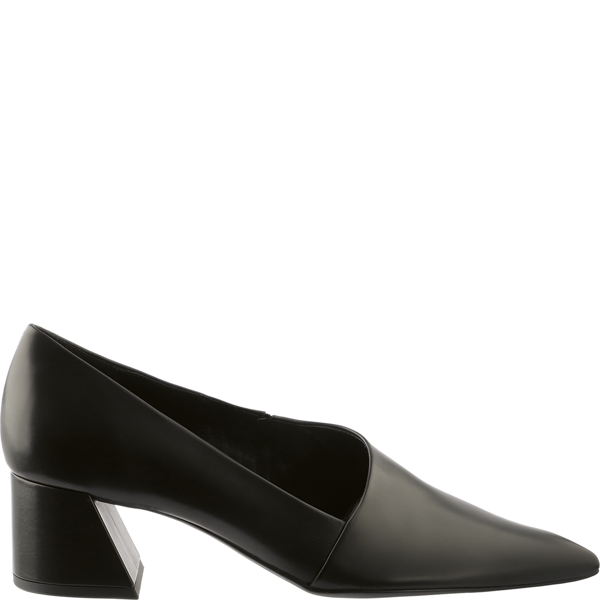 Högl Pointed pumps with asymmetrical vamps Black