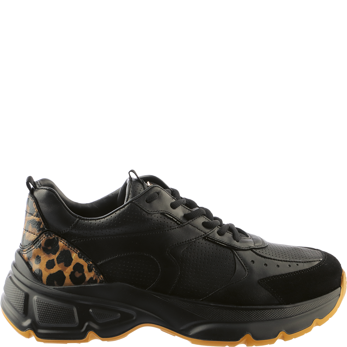 Högl Super comfortable marathon runners with leopard-look details Multicolour