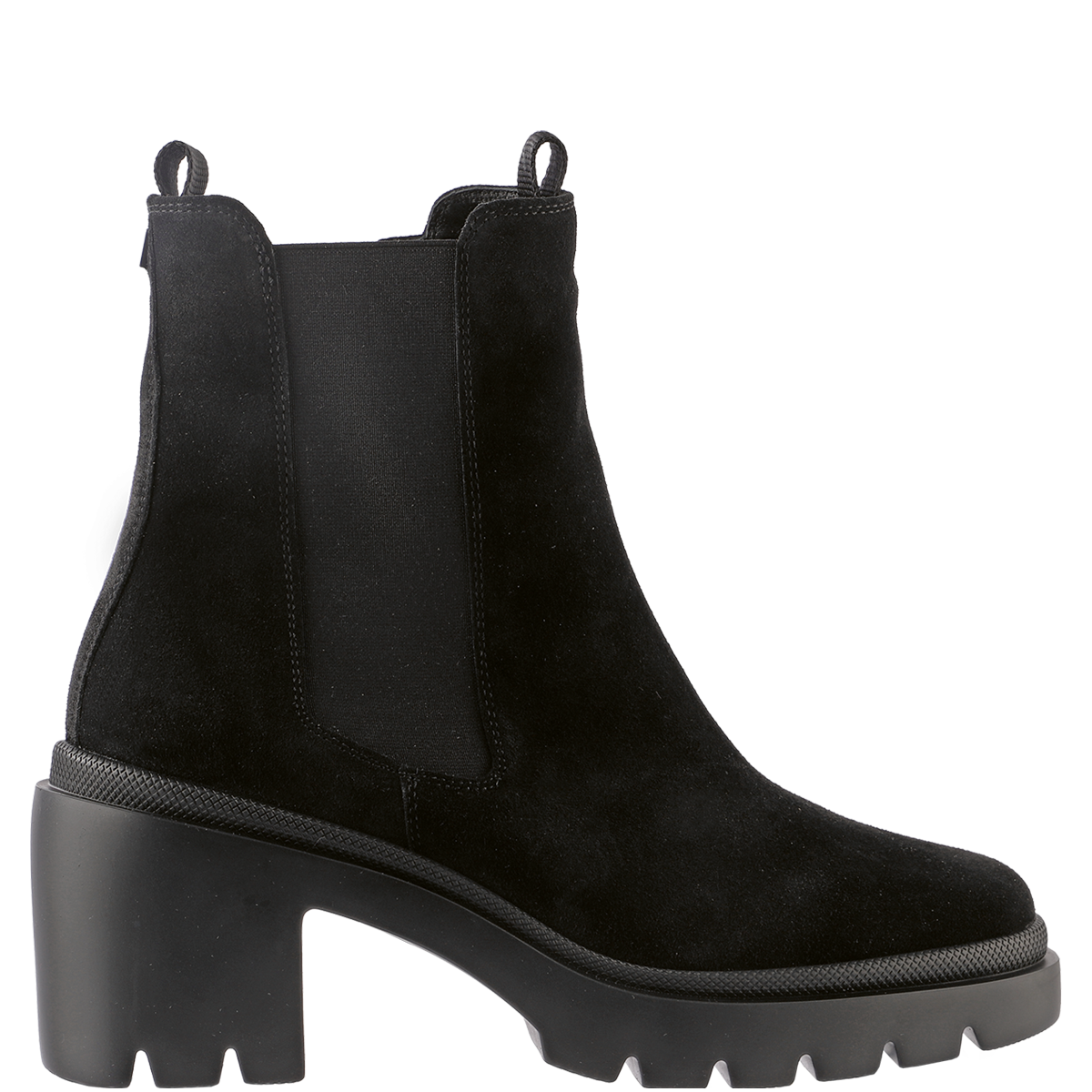 Högl Chelsea-style suede boots Black