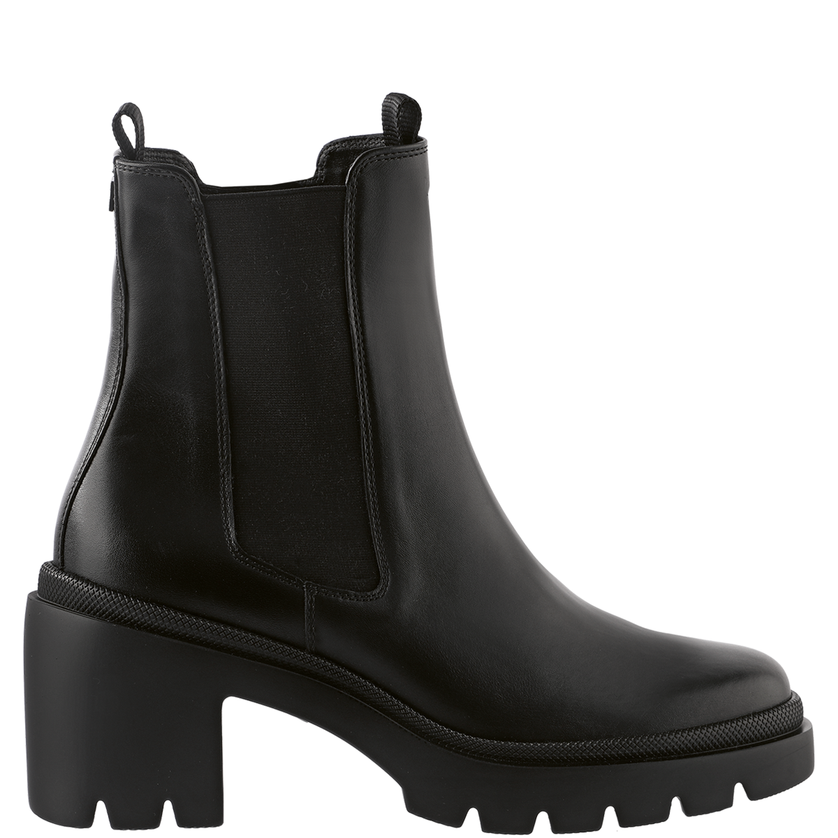 Högl Black Chelsea boot with block heel Black