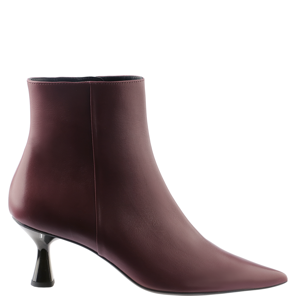 Högl Feminine ankle boots with curvy heels Red