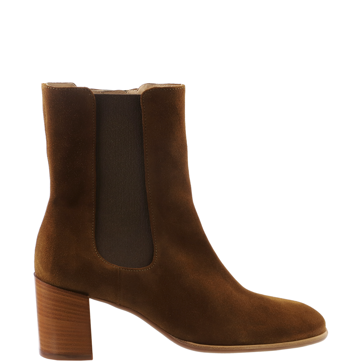 Högl Chelsea-style ankle boots with block heels in a matching shade Green