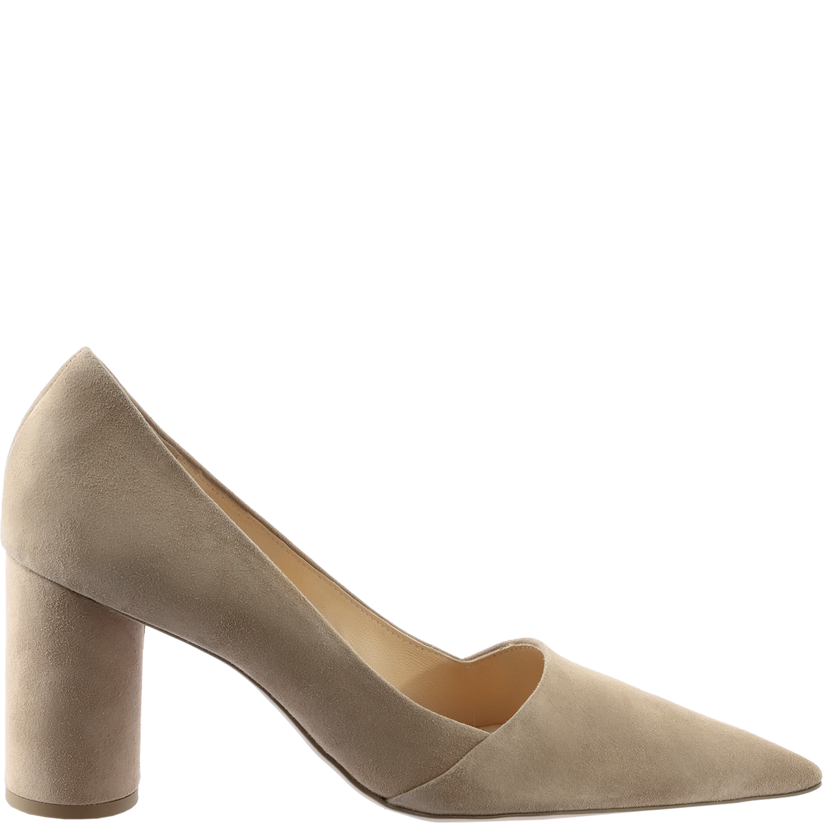 Högl Zeitlose Pumps aus Veloursleder in femininem Design Beige