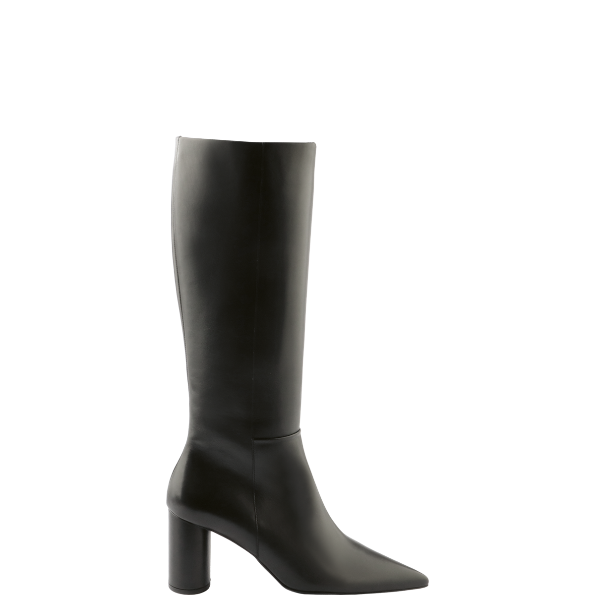 Högl Sustainable pointed toe boots with round heels Black