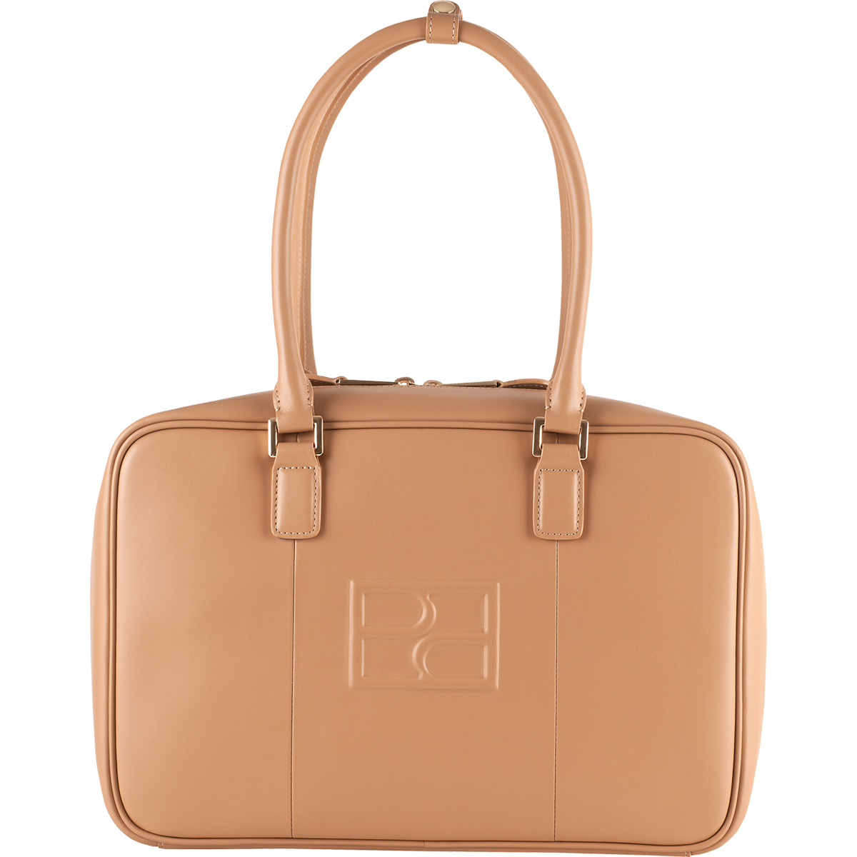 Högl Nachhaltige Leder-Tasche in moderner Silhouette Braun