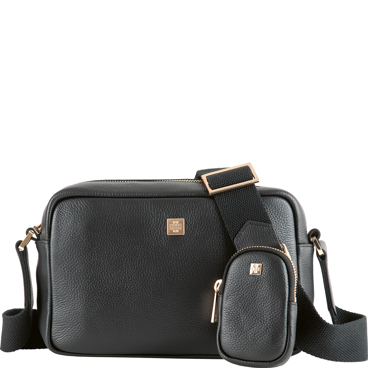 Högl Crossbody bag with integrated mini bag Black