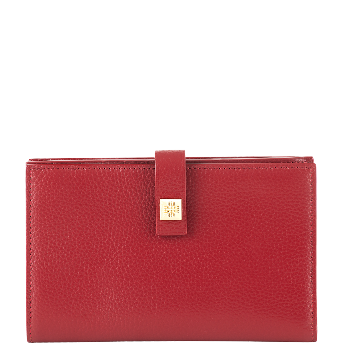 Högl High-quality leather purse with magnetic fastener Red