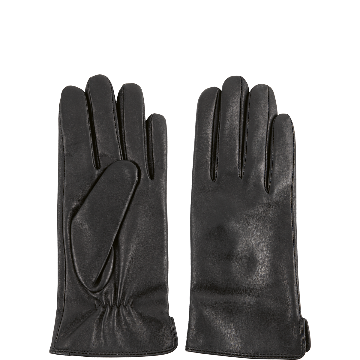 Högl Klassische Handschuhe aus super softem Leder Schwarz