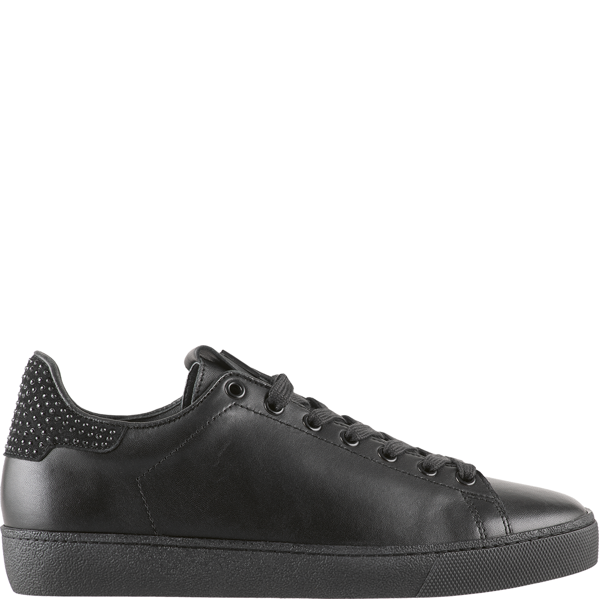 Högl Sneaker with crystal studded heel Black