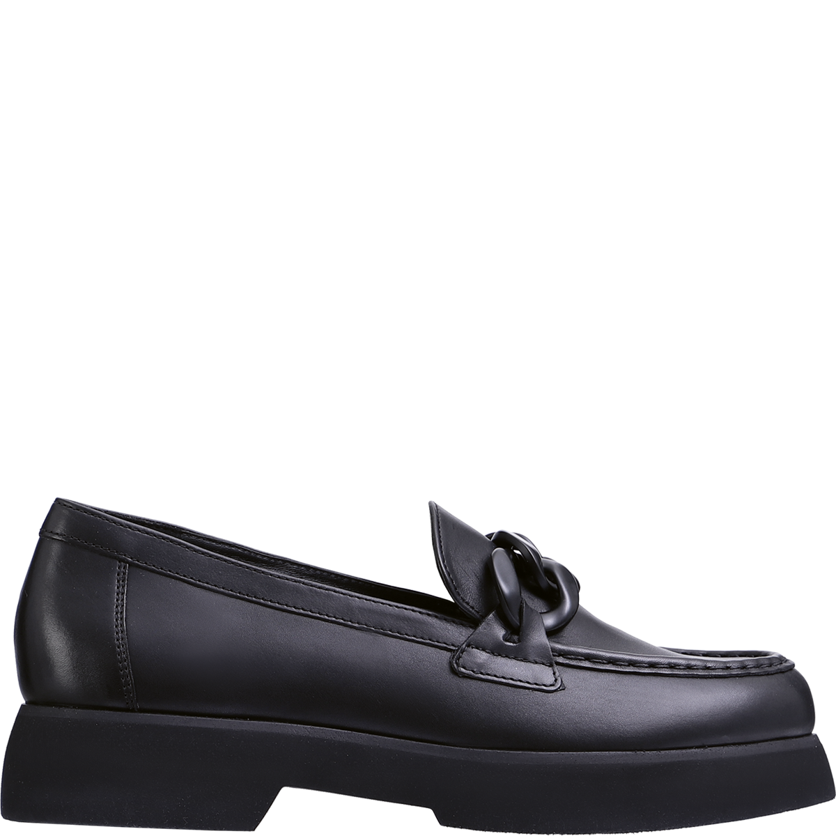Högl Embellished chunky leather loafers Black