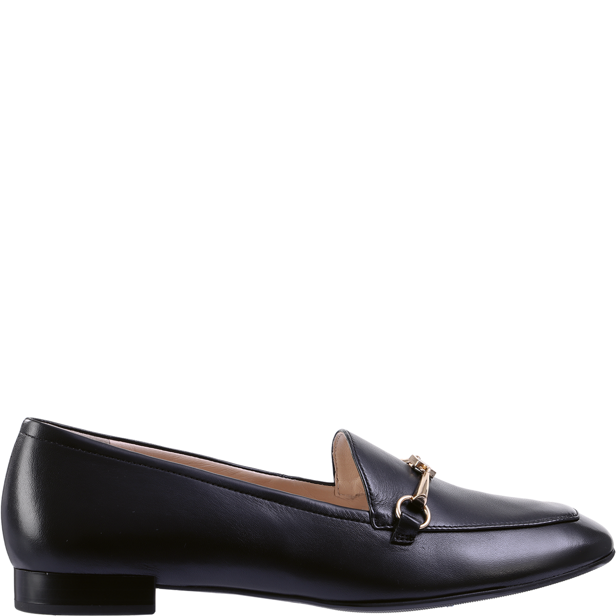 Högl Sustainable horsebit loafers made from lambskin Black
