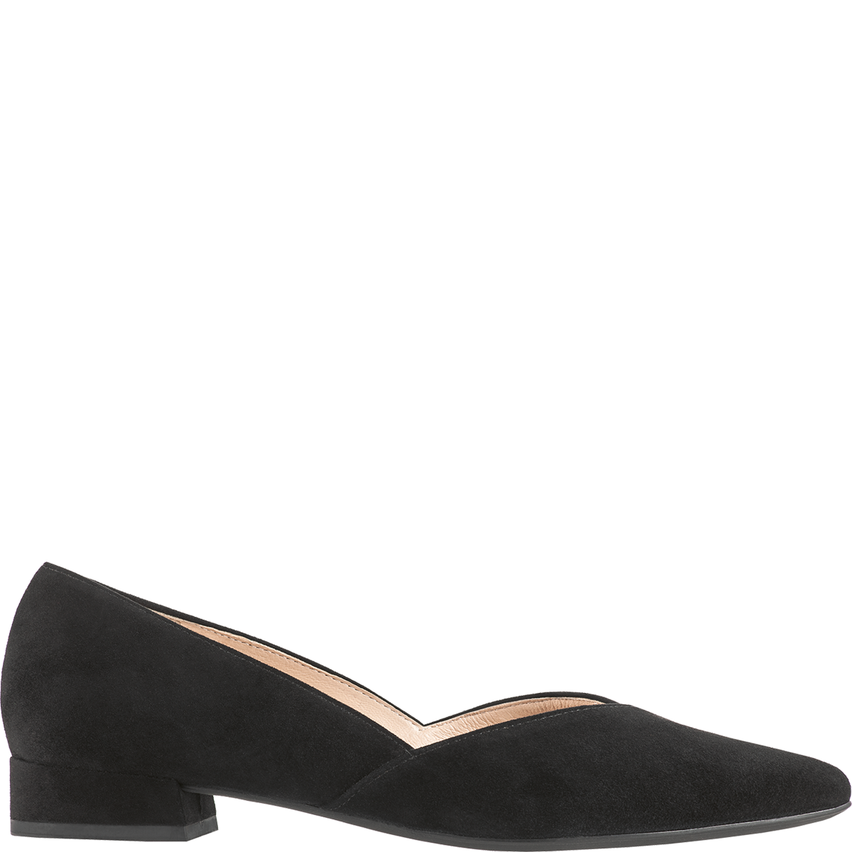 Högl Timeless suede ballerinas Black