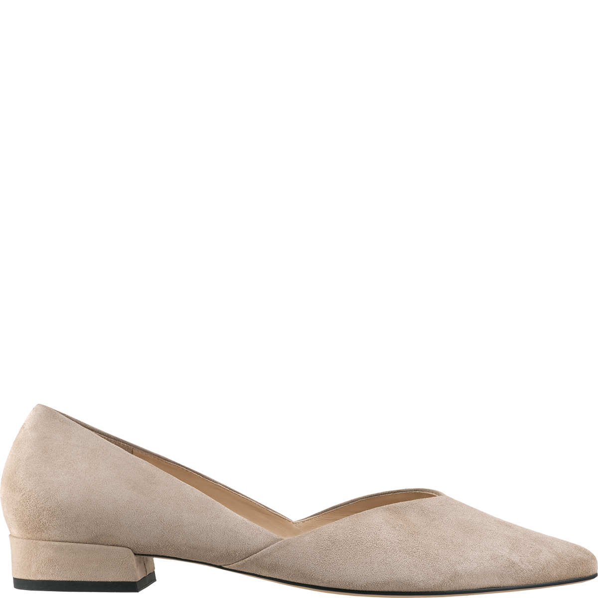 Högl Timeless suede ballerinas Beige