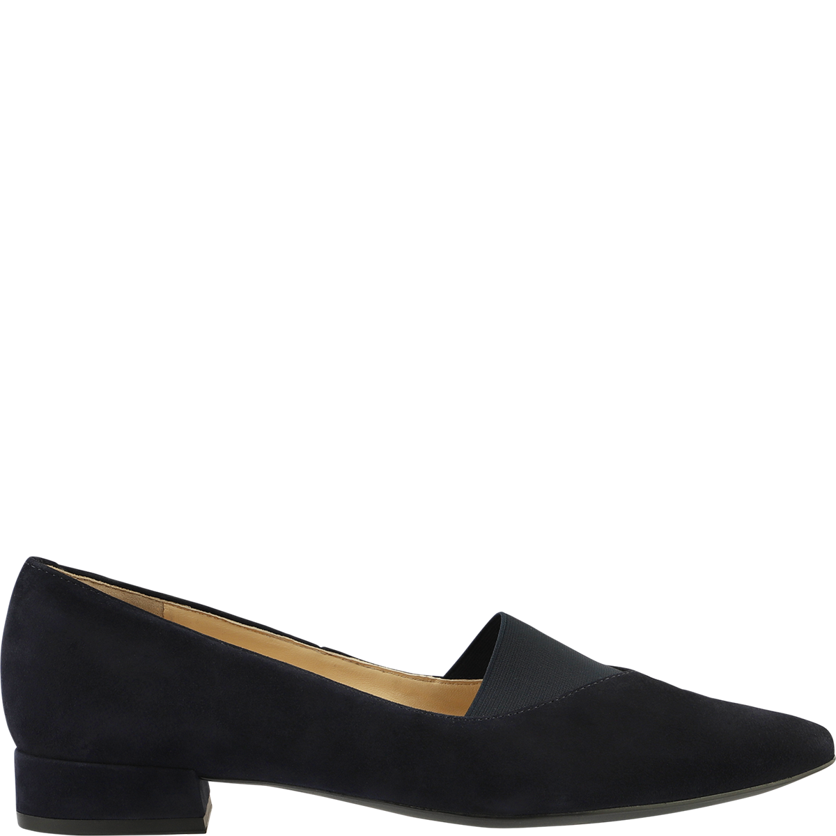 Högl In Europa gefertigte Pumps mit kleinem Blockabsatz und Spitze Blau