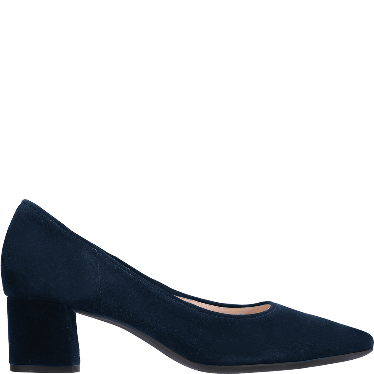 Högl Block-heeled suede shoes Blue