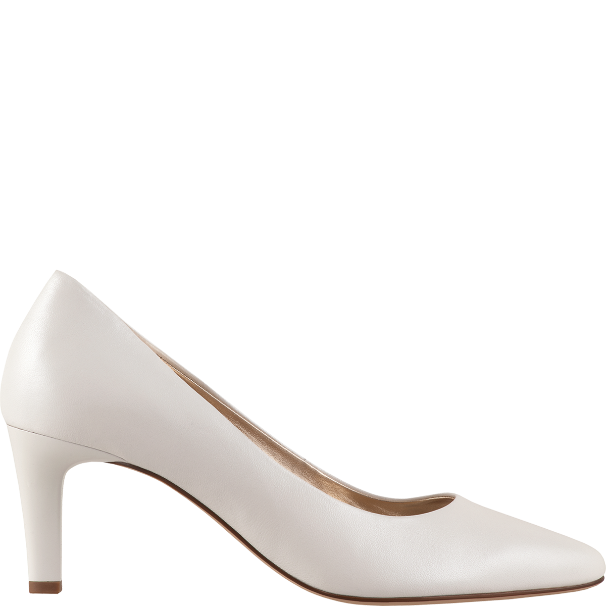 Högl Classic sophisticated bridal pumps White
