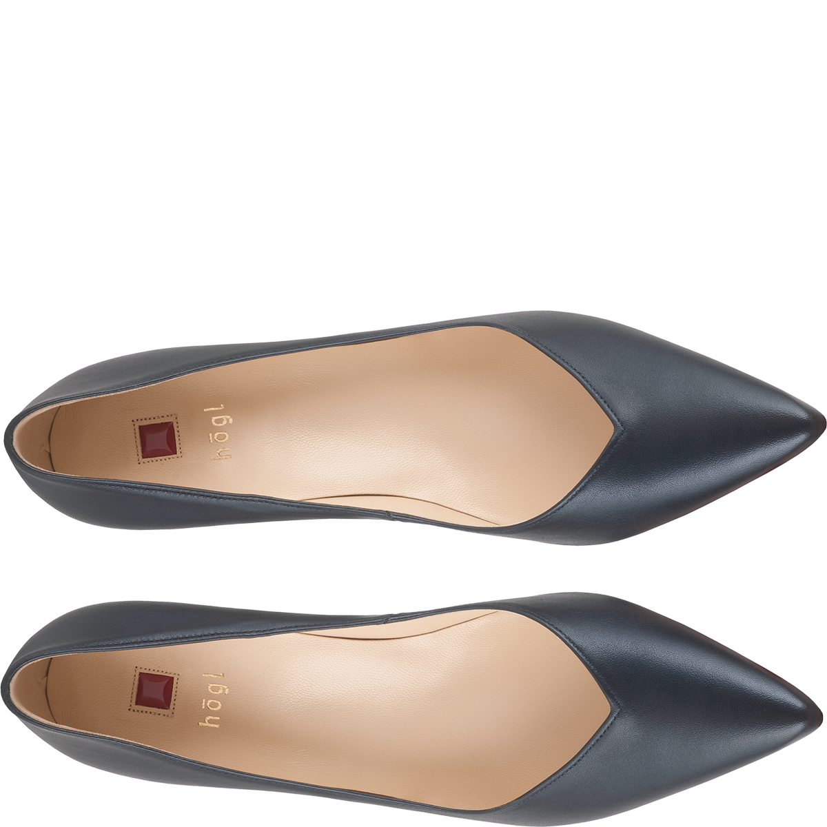 Högl Klassische Pumps Blau