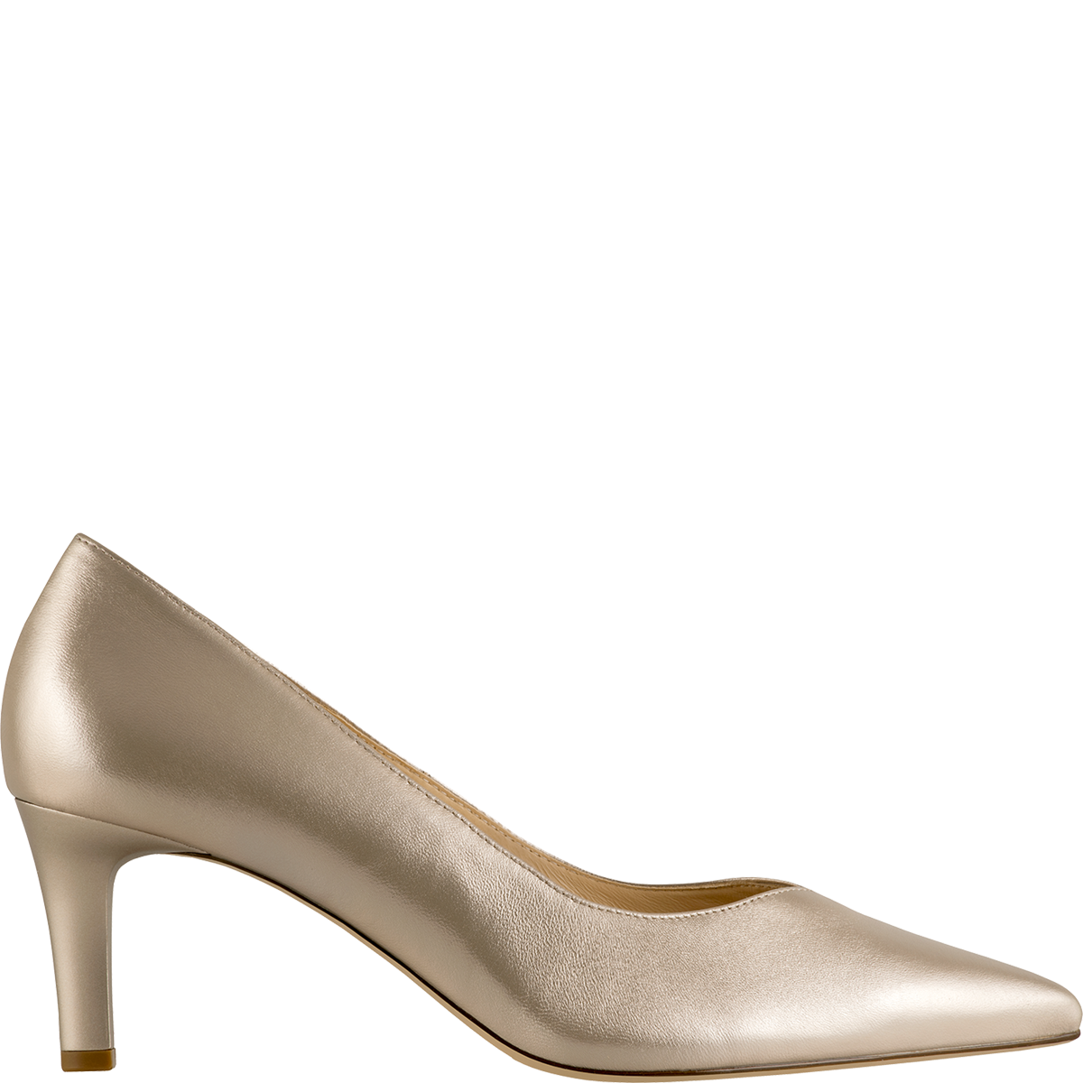 Högl Sustainable, exclusive metallic look bridal pumps Metallic