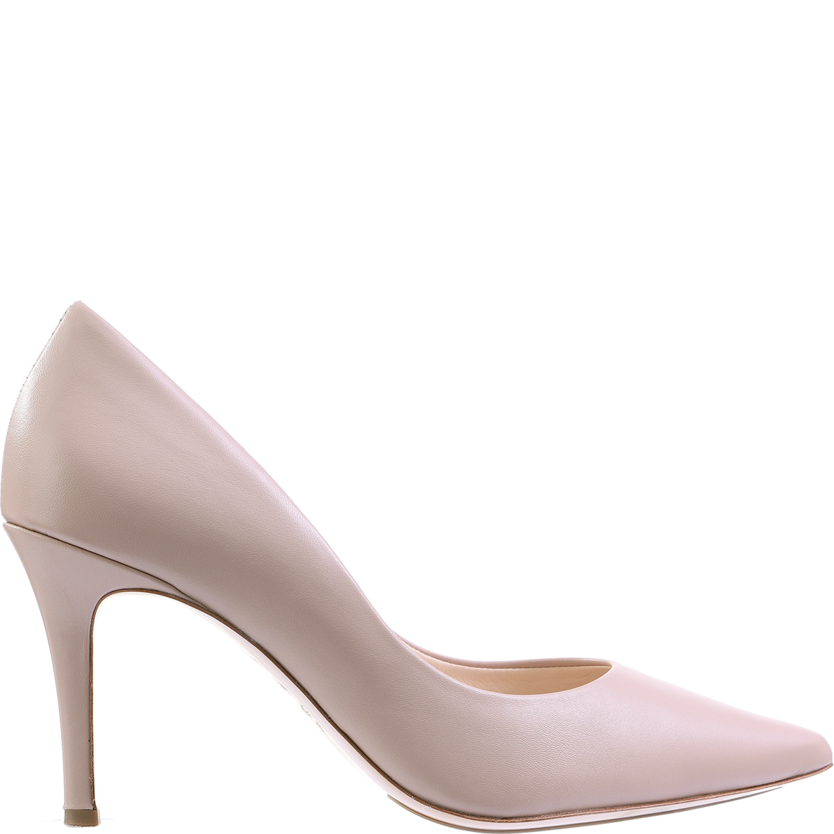 Högl Stylish pumps with a glossy finish Beige