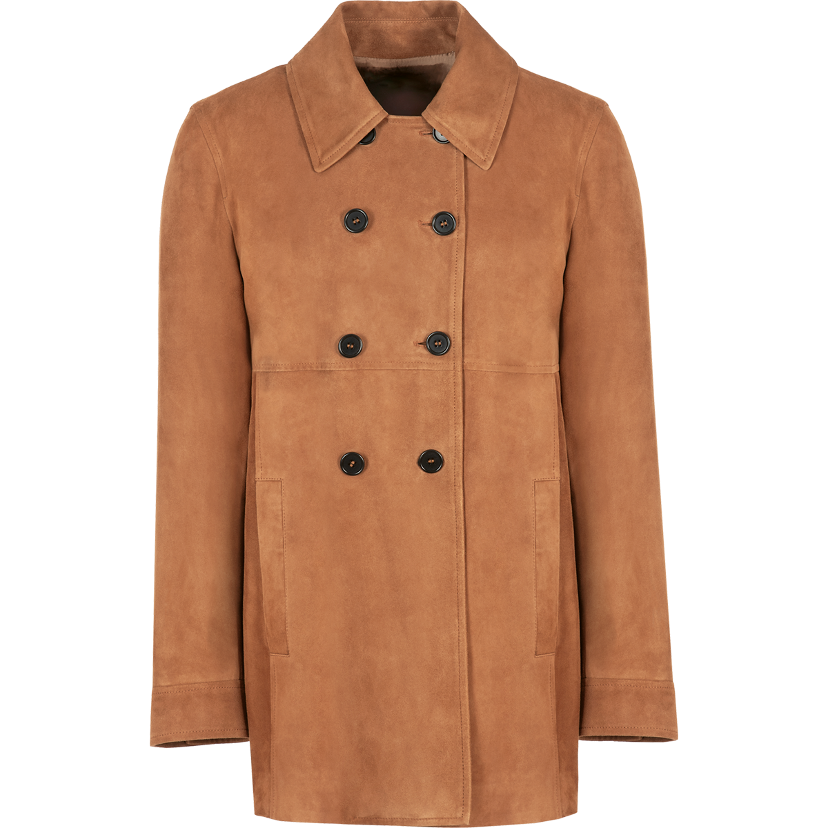 Högl Feminine high-quality leather jacket Brown