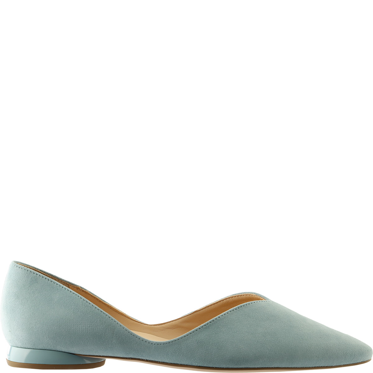 Högl High-quality suede ballerinas with a minimalist design Blue