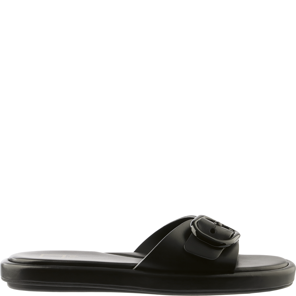 Högl Minimalist high-quality leather mules Black
