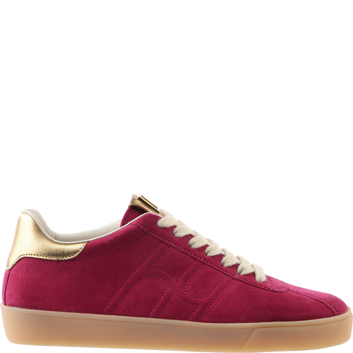 Högl Athletic retro sneakers with appliqué details at the heels Multicolour