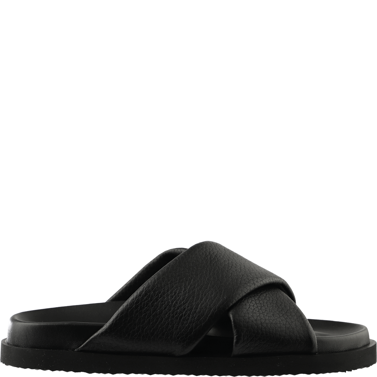 Högl Sustainable sliders with padded straps Black