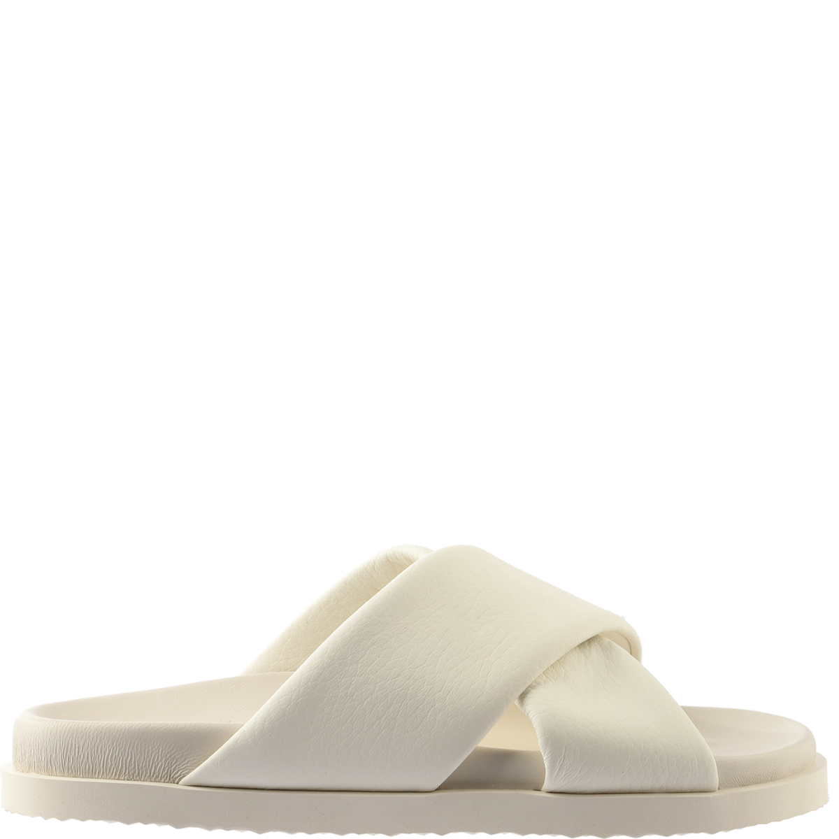 Högl Nachhaltige Pantoletten mit gepaddeten Riemen Beige