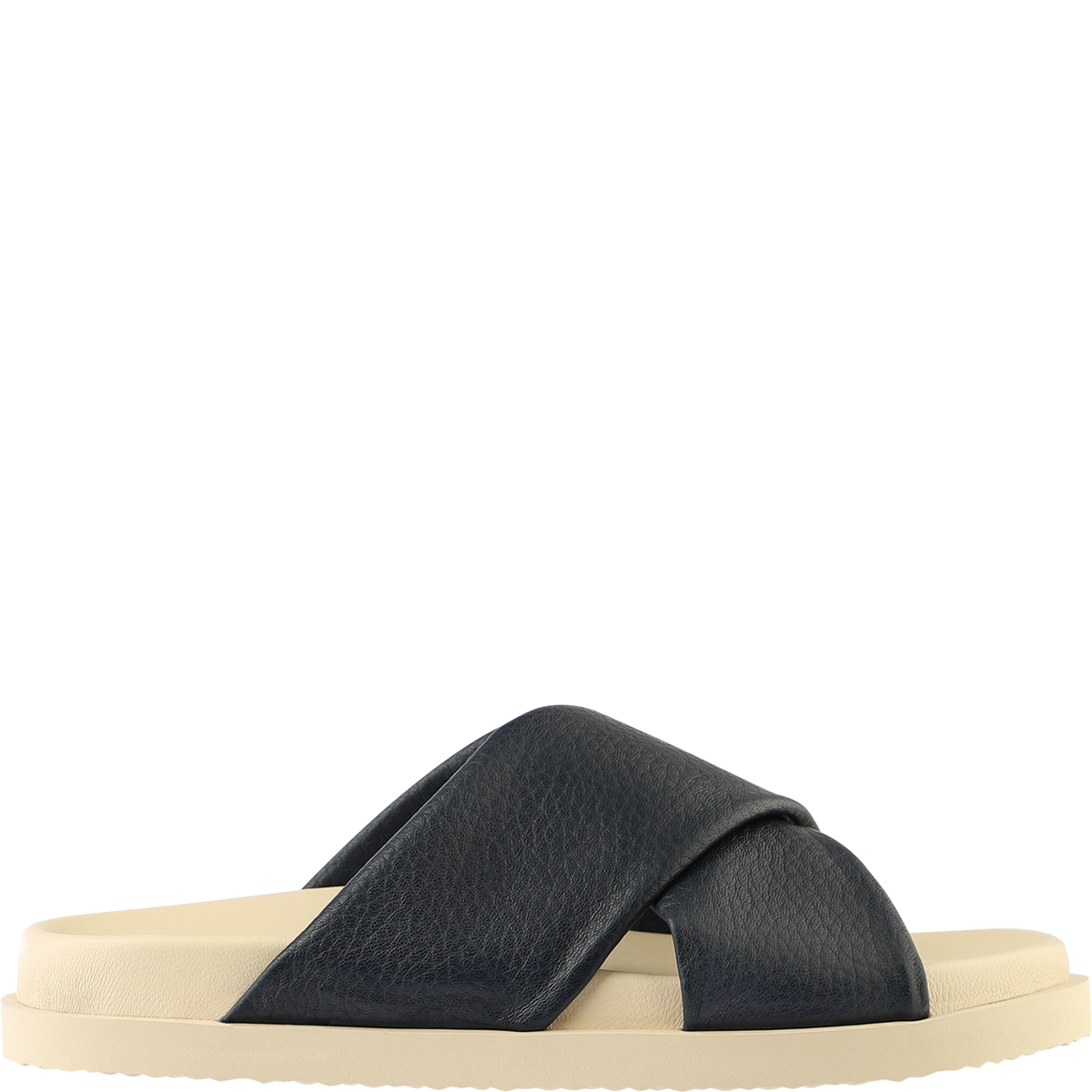 Högl Sustainable sliders with padded straps Blue