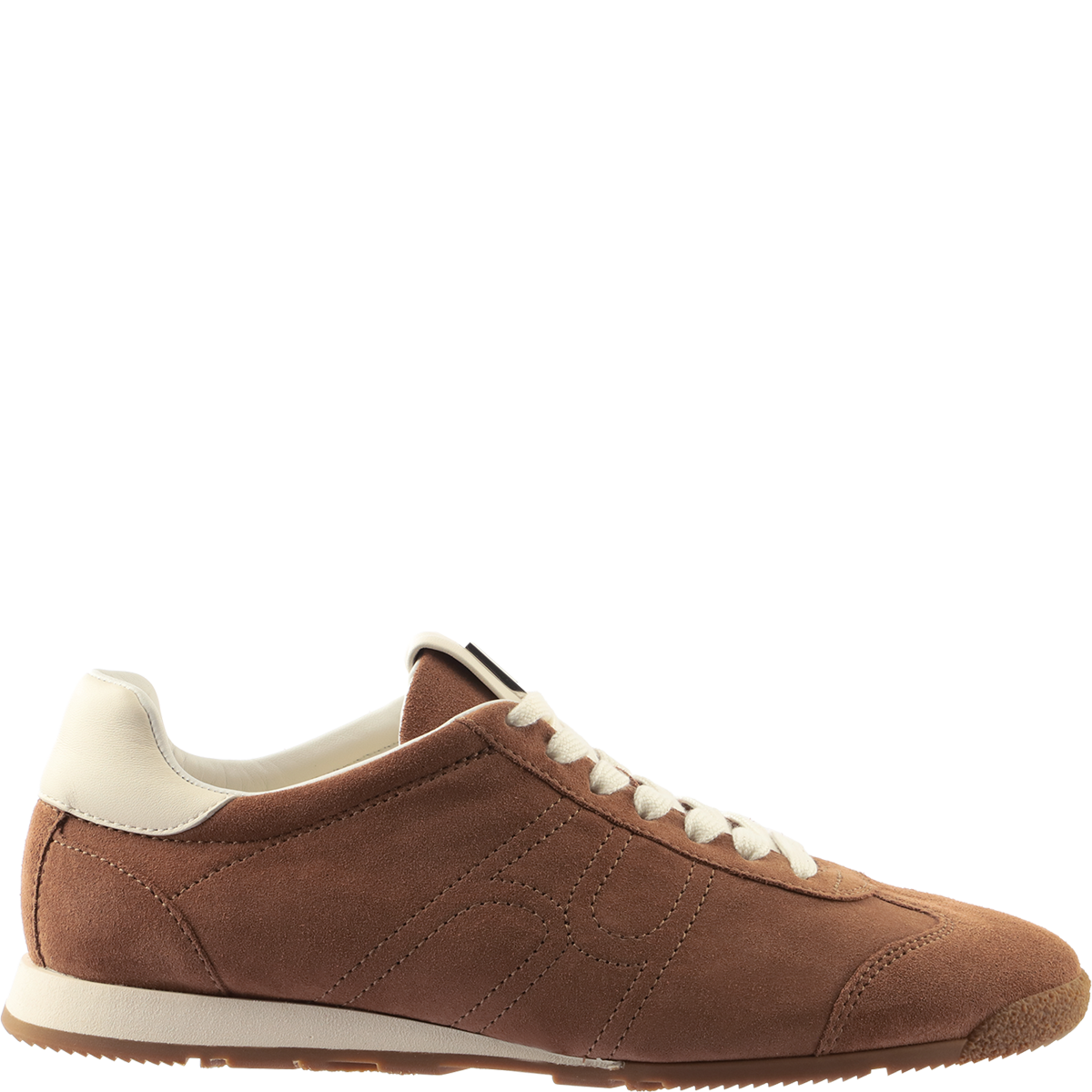 Högl Modern retro sneakers with flat soles Brown