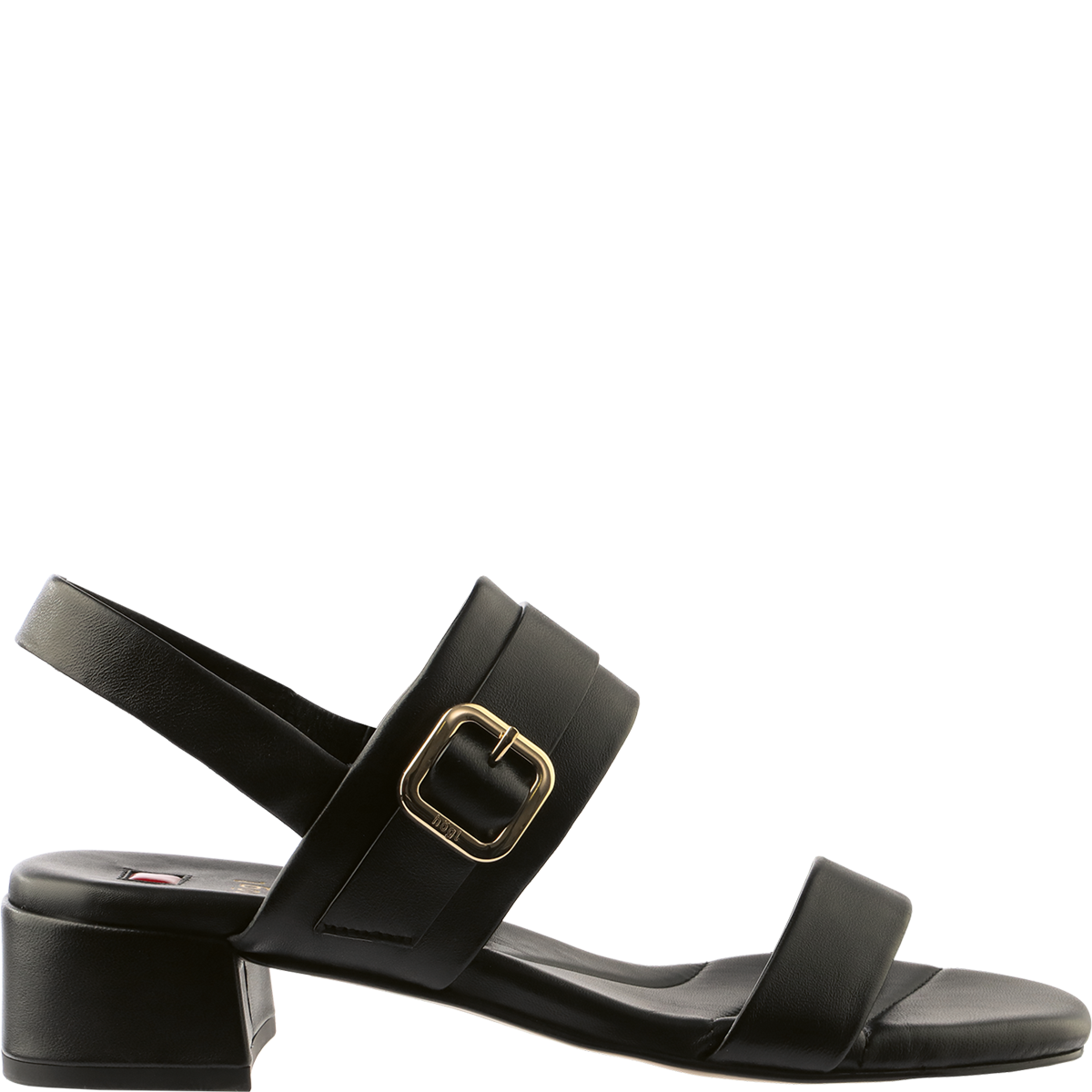 Högl Heeled Högl "Butterflight" sandals with block heels in a matching colour Black