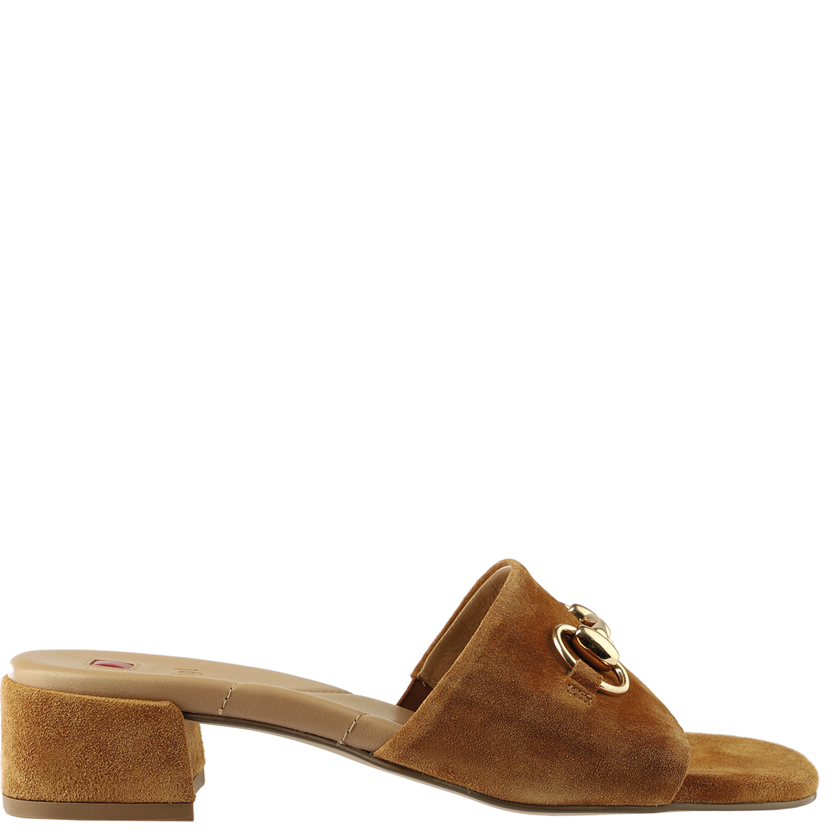 Högl Högl "Butterflight" mules with gold-coloured horsebits Brown