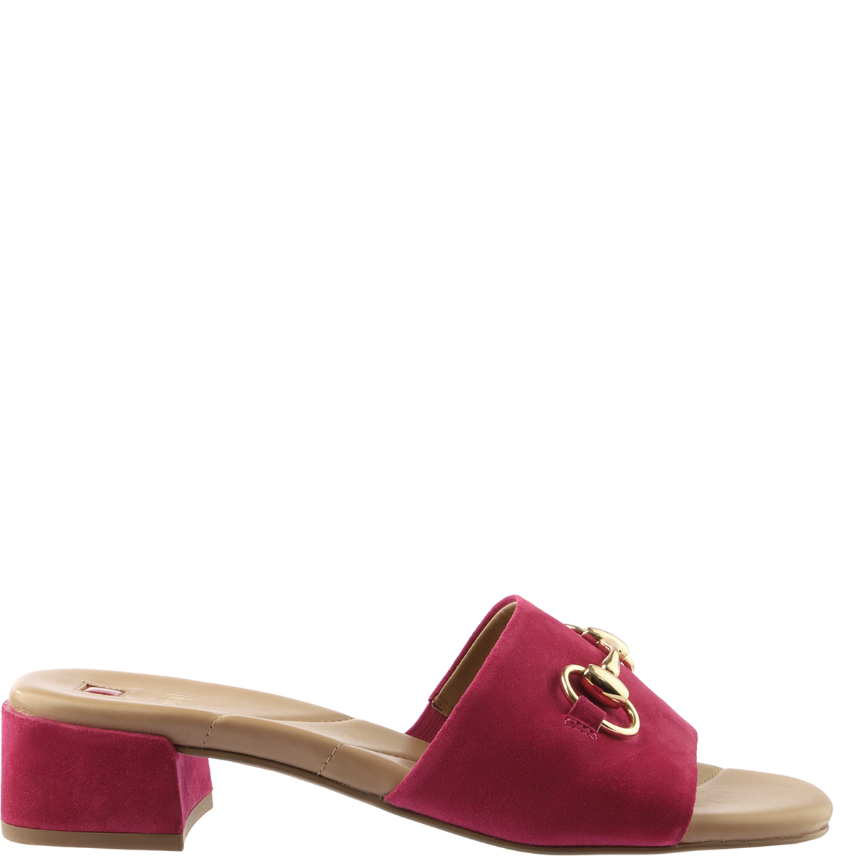 Högl Högl Butterflight Pantolette mit goldenem Horsebit Rosa