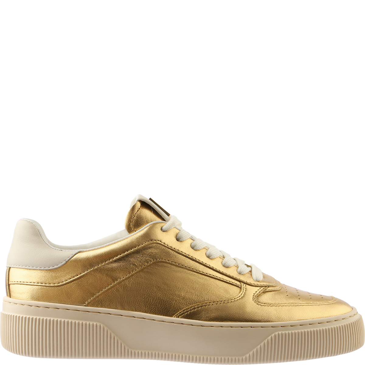 Högl Sustainable metallic-look loafers Metallic