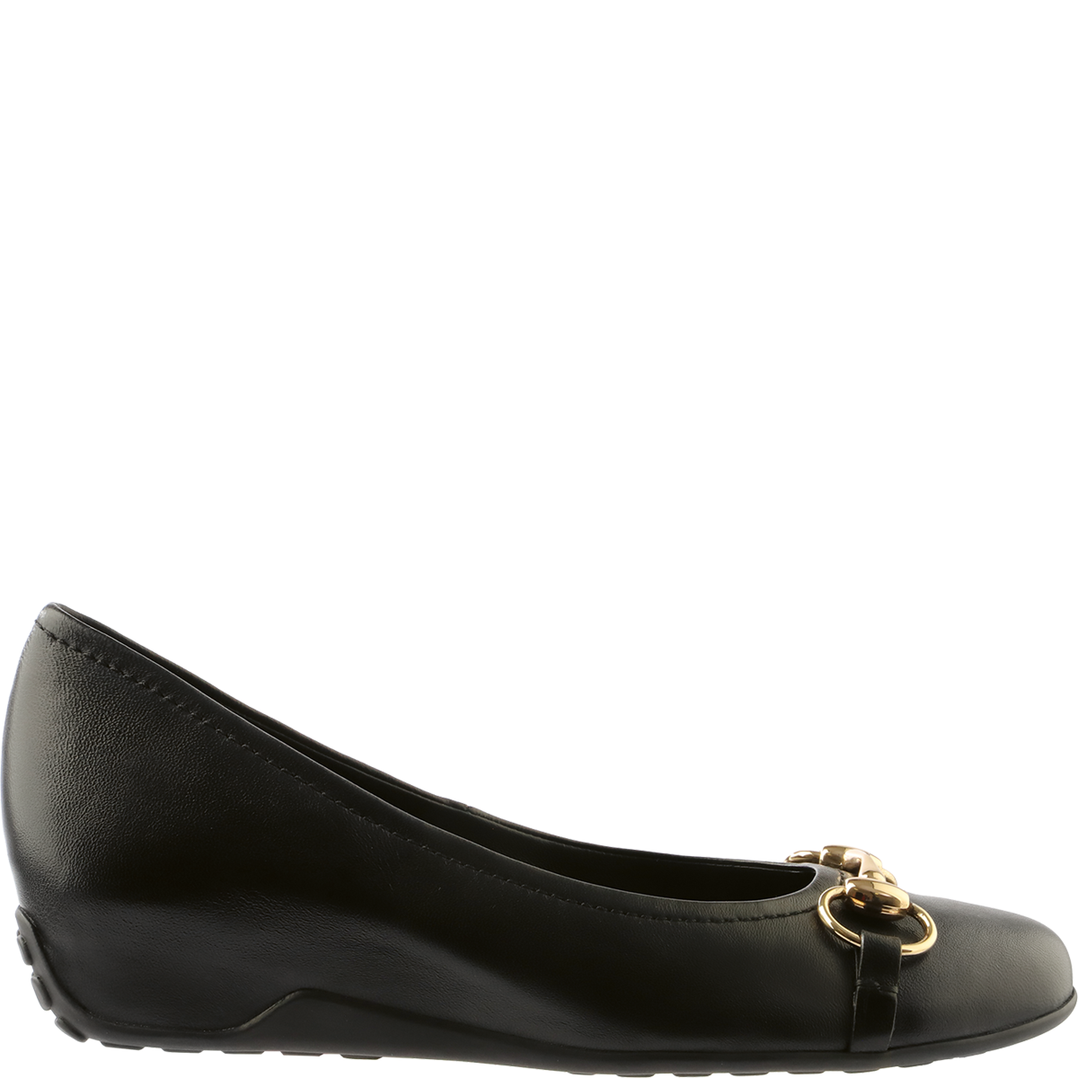 Högl Full-sacchetto pumps with a leather-covered wedge heel Black